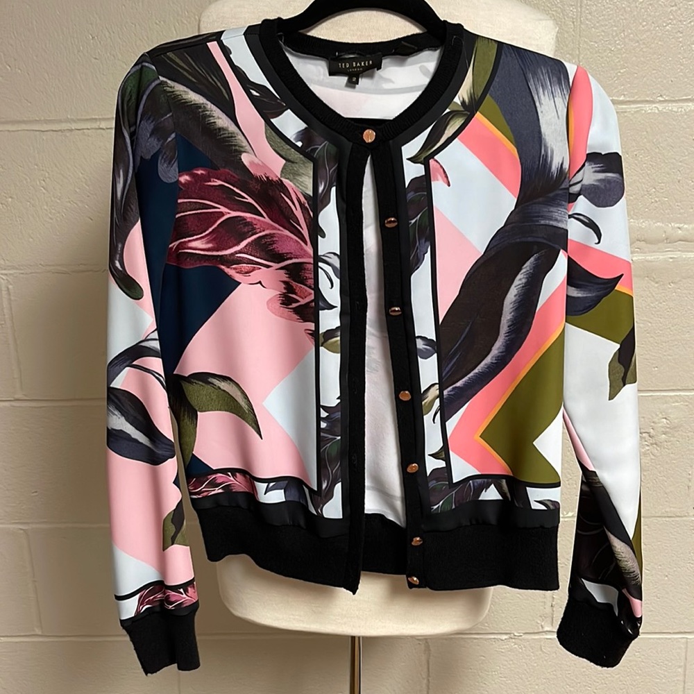Ted Baker London Multicolor Floral Blazer